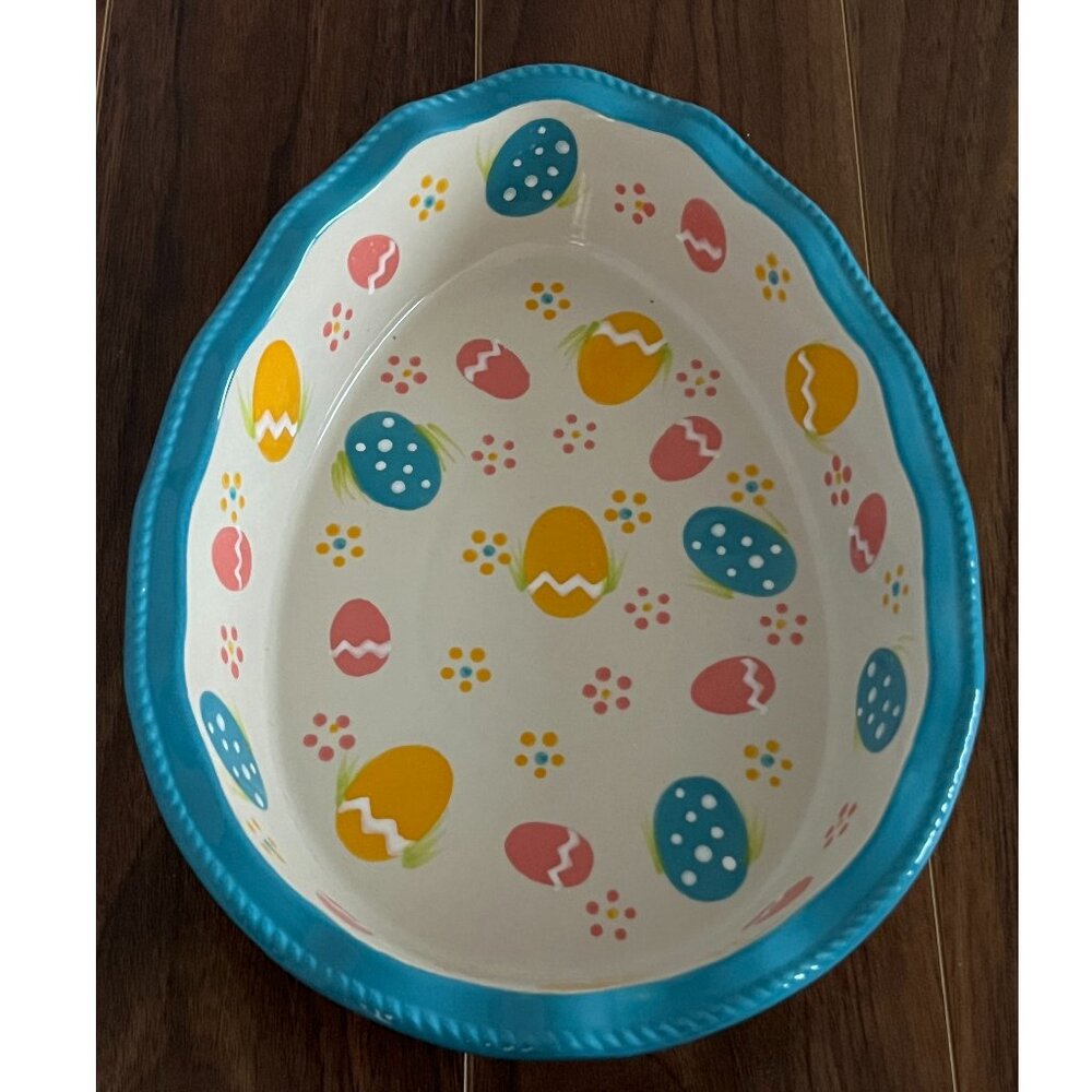 *NEW* Temp-tations "Old World Egg Hunt" Easter Collection "EGG SHAPE" Baker 1.75